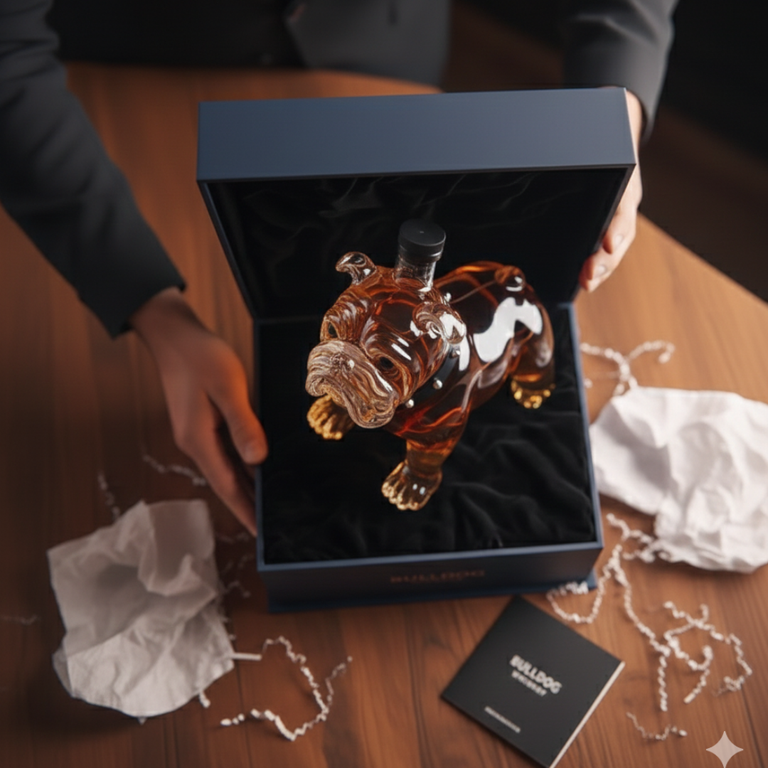 Whisky Decanter - Bulldog Edition