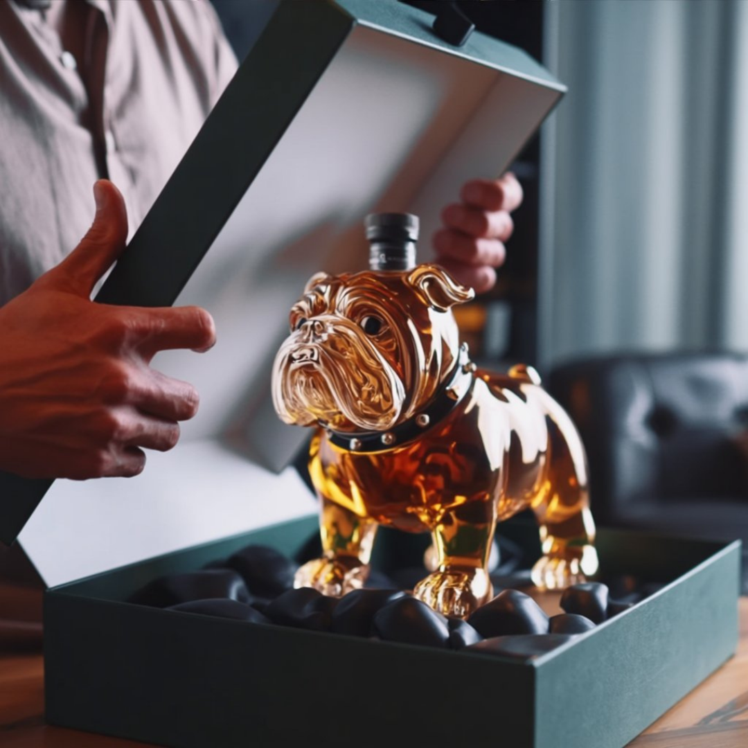 Whisky Decanter - Bulldog Edition
