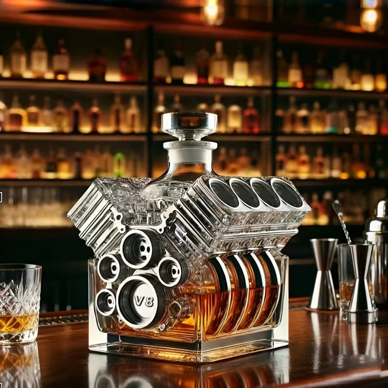 Whisky Decanter - V8 Engine Edition