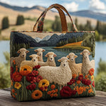 Handcrafted Bag | Sheep by the Lake