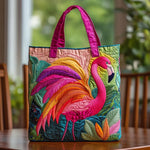 Handcrafted Bag | Flamingo and Rainbow