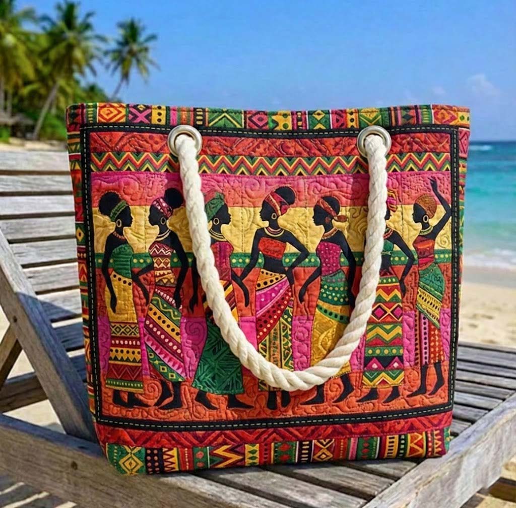 Handcrafted Beach Bag | Melanin Queens