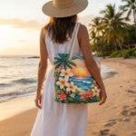 Handcrafted Beach Bag | Tropical Breeze