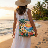 Handcrafted Beach Bag | Tropical Breeze