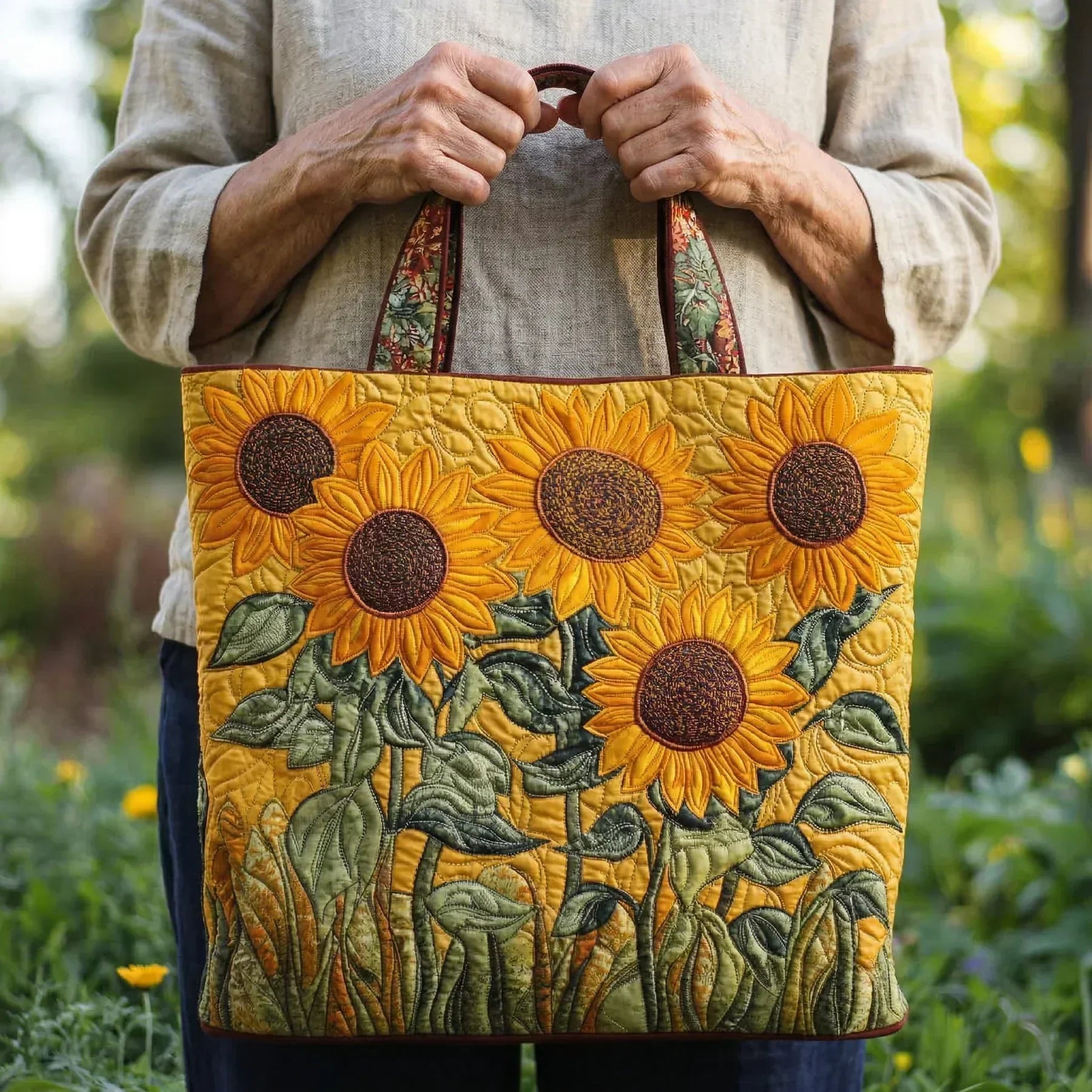 Handcrafted Bag | Sunflower
