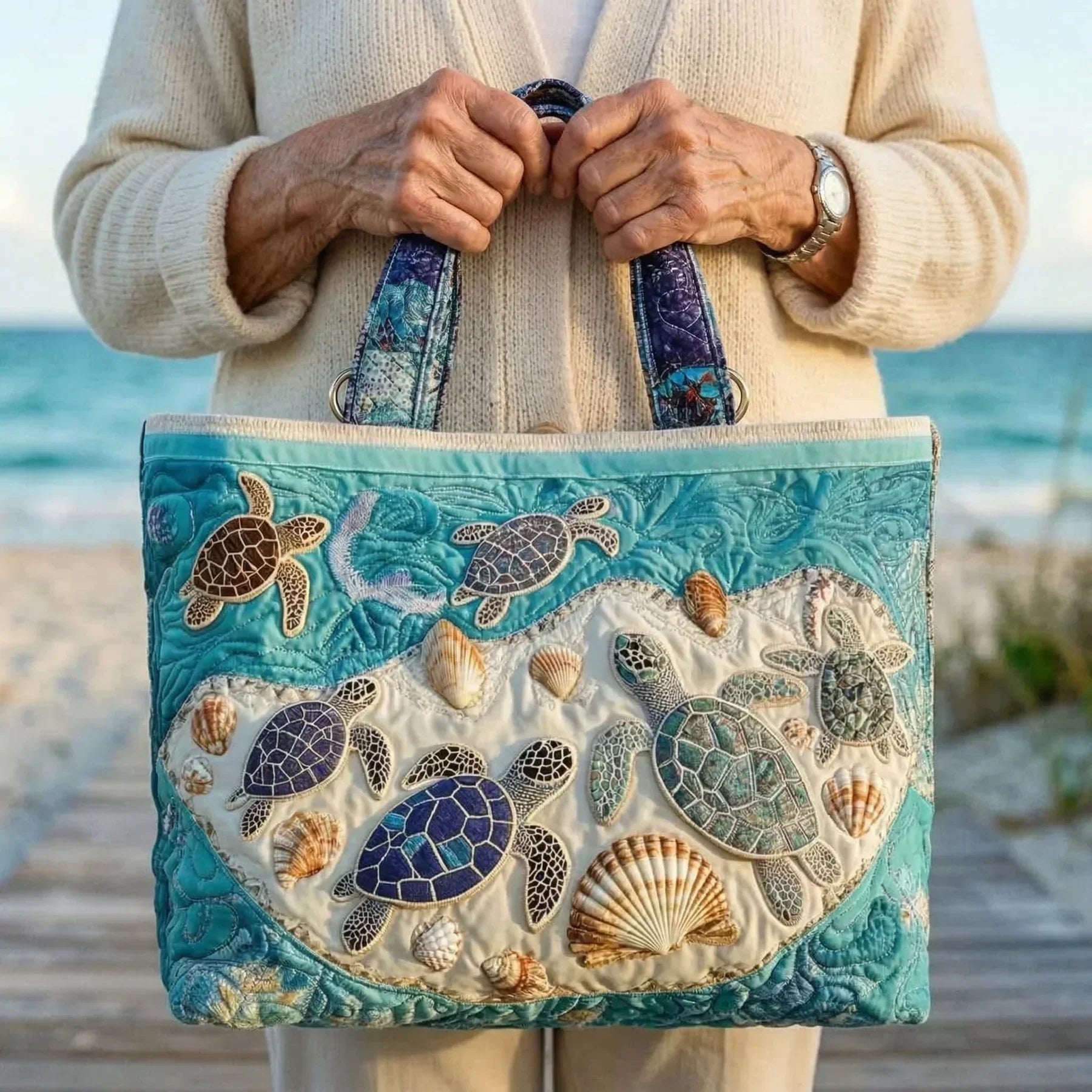 Handcrafted Bag | The Turtle's Embrace