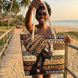 Handcrafted Beach Bag | Melanin Queen